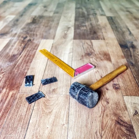 点击木材塑料复合地板瓷砖